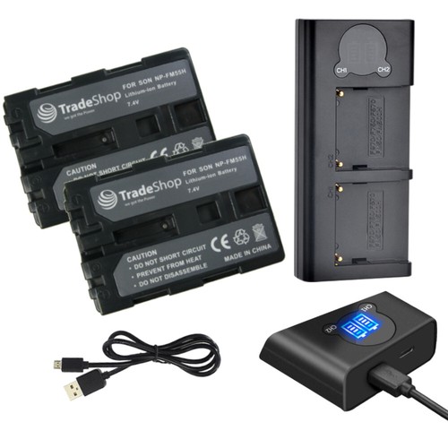 Caricabatteria doppio lcd - doppio, +