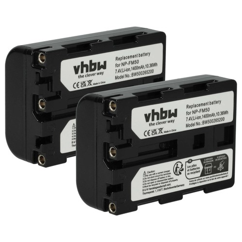 Batteria per sony - 2x,