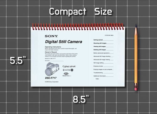 Sony dsc f717 istruzioni - dsc-f717, —