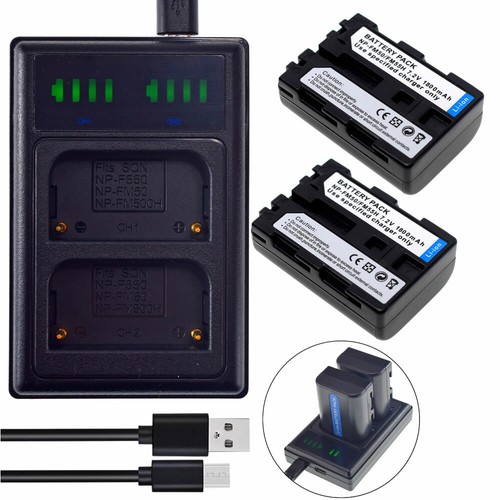 Fm50 npfm50 batteria - 2x,